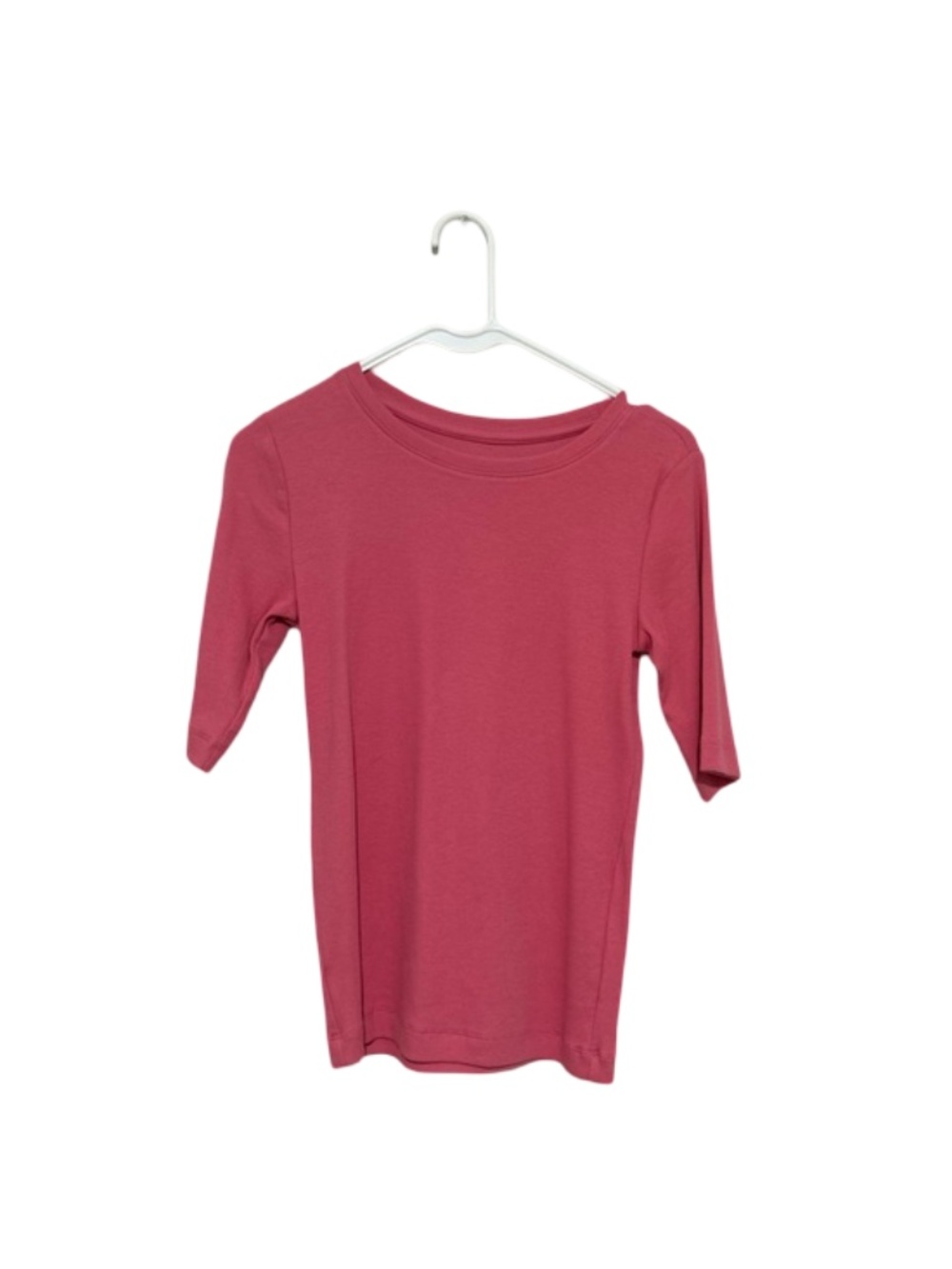 LOFT Small Pink Ribbed Blouse